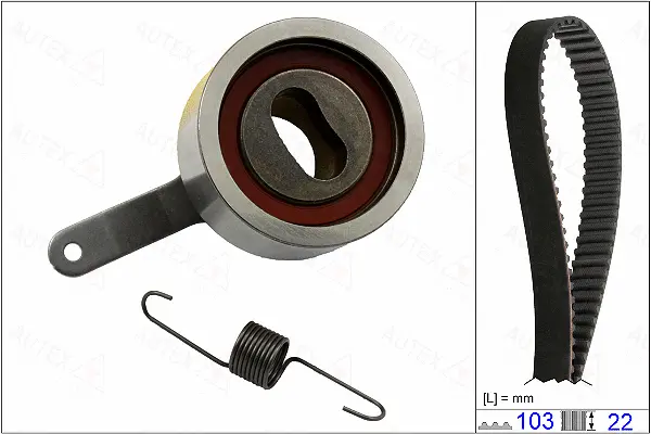 Kit de courroie crantée AUTEX 702820