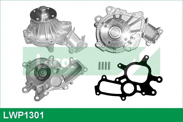 Pompe à eau, refroidissement du moteur LUCAS LWP1301