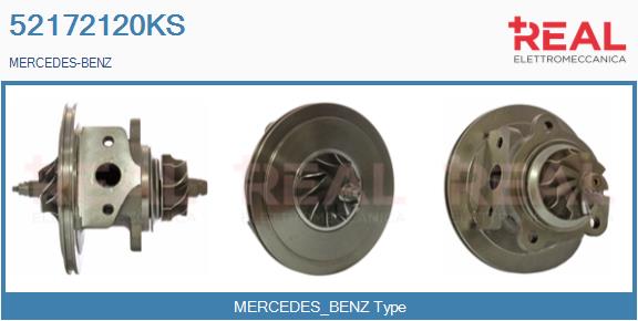 Groupe carter, turbocompresseur REAL 52172120KS