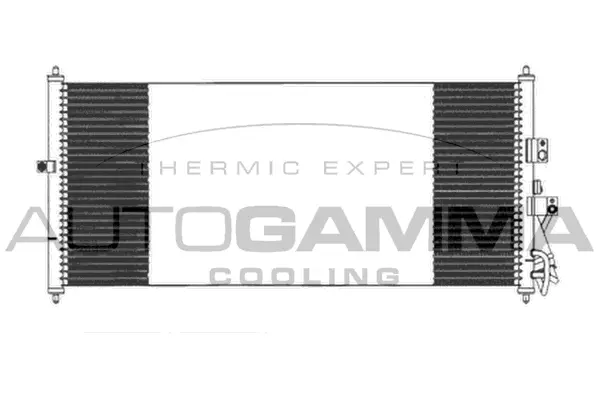 Condenseur, climatisation AUTOGAMMA 103836