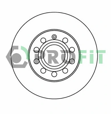 Disque de frein PROFIT 5010-1276