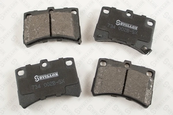 Kit de plaquettes de frein, frein à disque STELLOX 734 002B-SX