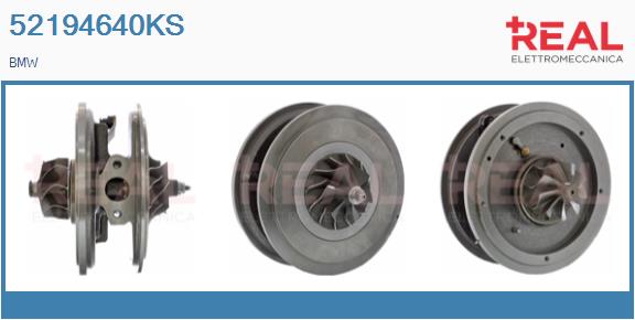 Groupe carter, turbocompresseur REAL 52194640KS