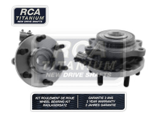 Kit de roulements de roue RCA FRANCE RCAK1281