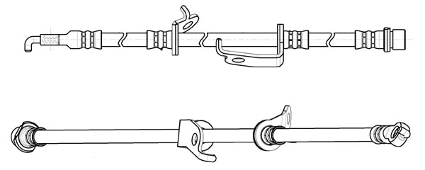 Flexible de frein CEF 512999
