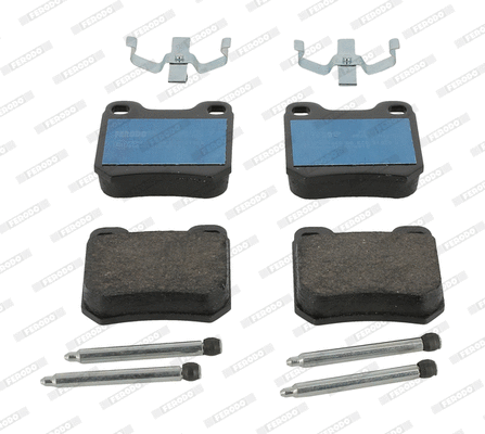 Kit de plaquettes de frein, frein à disque FERODO FDB1117