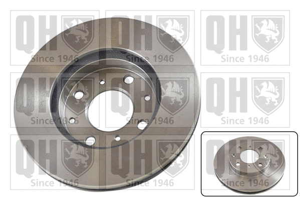 Disque de frein QUINTON HAZELL BDC4371