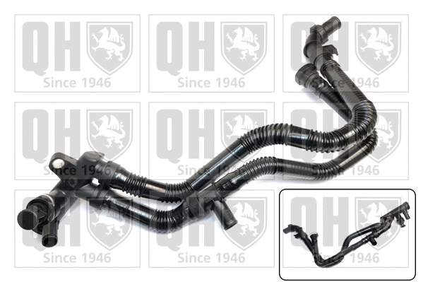 Tuyauterie de liquide de refroidissement QUINTON HAZELL QTH892CF