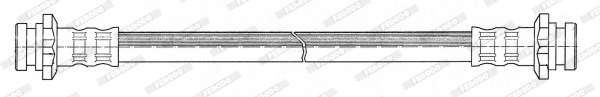 Flexible de frein FERODO FHY3076