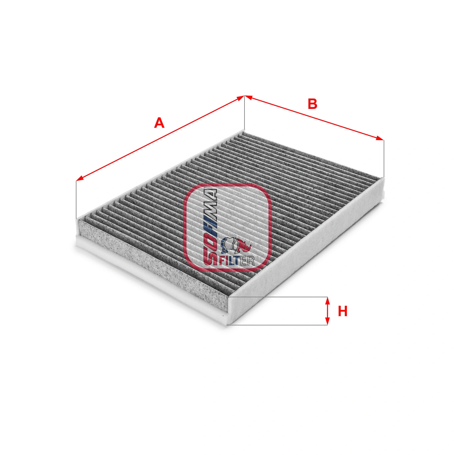 Filtre, air de l'habitacle SOFIMA S 4143 CA