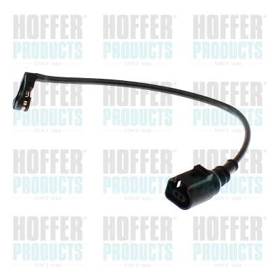 Contact d'avertissement, usure des plaquettes de frein HOFFER 212190
