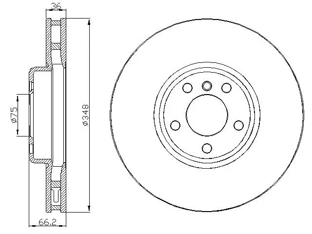 Disque de frein DEEVO BD36840