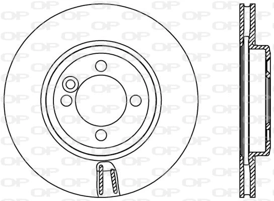 Disque de frein OPEN PARTS BDA2399.20
