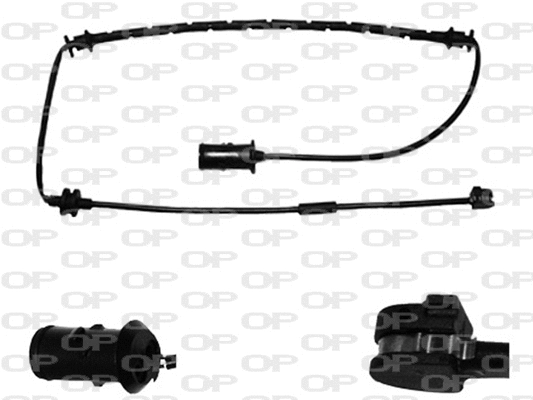 Contact d'avertissement, usure des plaquettes de frein OPEN PARTS AK3105.00