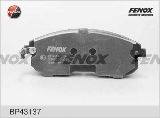 Kit de plaquettes de frein, frein à disque FENOX BP43137