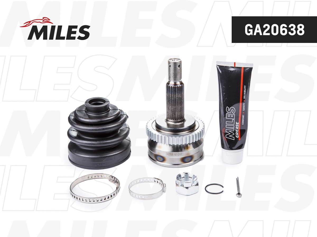 Jeu de joints, arbre de transmission MILES GA20638