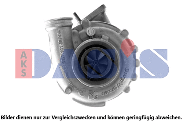 Turbocompresseur, suralimentation AKS DASIS 135006N