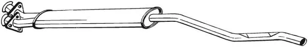 Silencieux central BOSAL 283-943