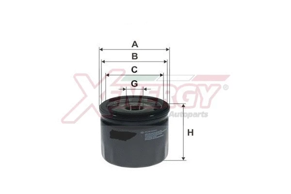 Filtre à huile AP XENERGY X1596434