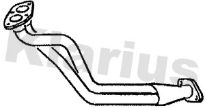 Tuyau d'échappement KLARIUS 301597