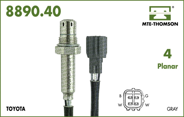 Sonde lambda MTE-THOMSON 8890.40.046
