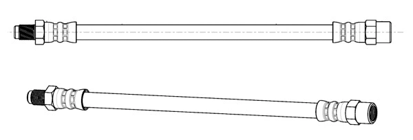 Flexible de frein CEF 510031