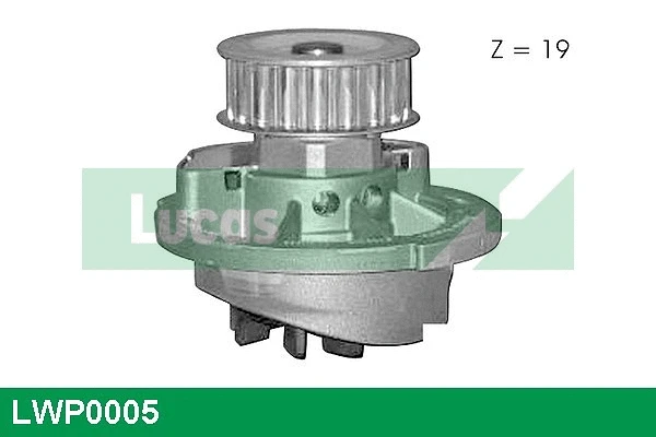 Pompe à eau, refroidissement du moteur LUCAS LWP0005