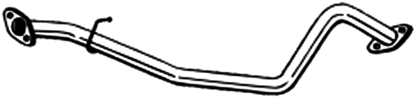 Tuyau d'échappement 4X4 ESTANFI TDE-60-008