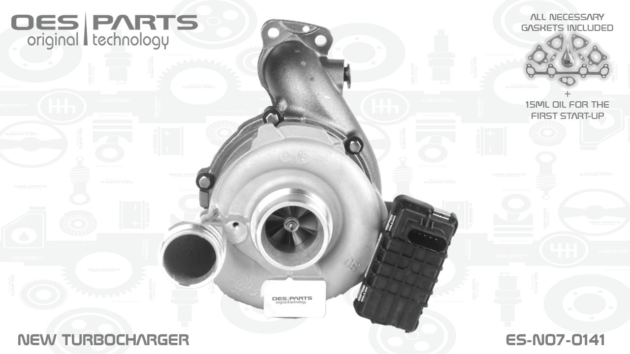 Turbocompresseur, suralimentation OES PARTS ES-N07-0141