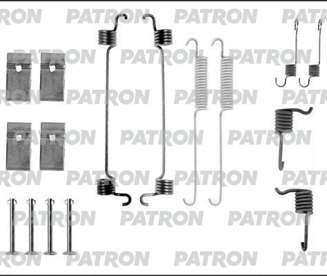 Kit d'accessoires, mâchoire de frein PATRON PSRK0095