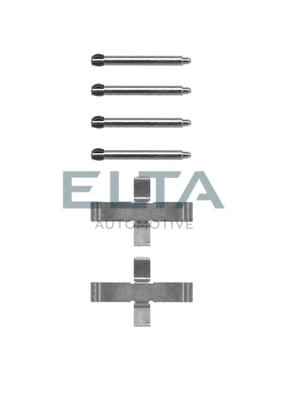 Kit d'accessoires, plaquette de frein à disque ELTA AUTOMOTIVE EA8539