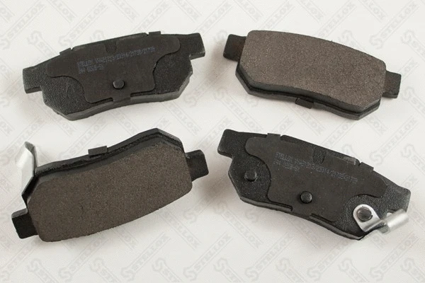 Kit de plaquettes de frein, frein à disque STELLOX 244 020B-SX
