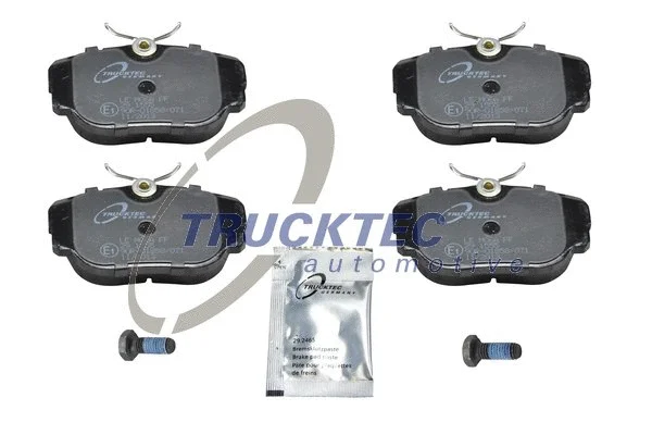 Kit de plaquettes de frein, frein à disque TRUCKTEC AUTOMOTIVE 08.35.008