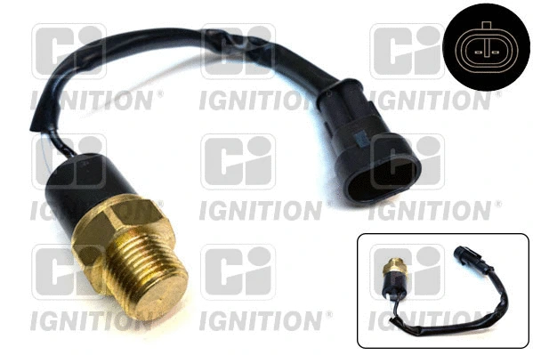 Contact thermique, voyant avertisseur de liquide de refroid. QUINTON HAZELL XTS73