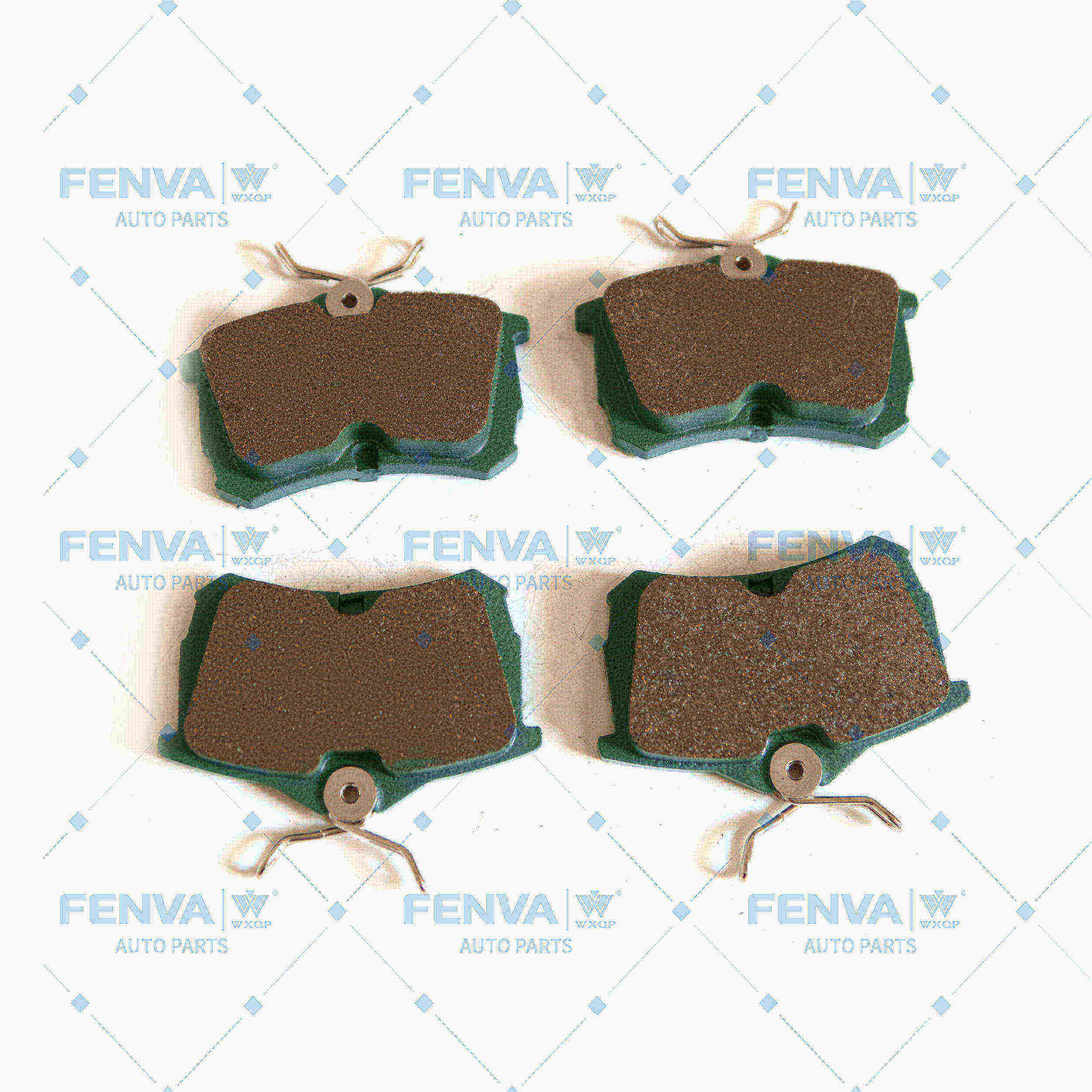 Kit de plaquettes de frein, frein à disque WXQP 42162