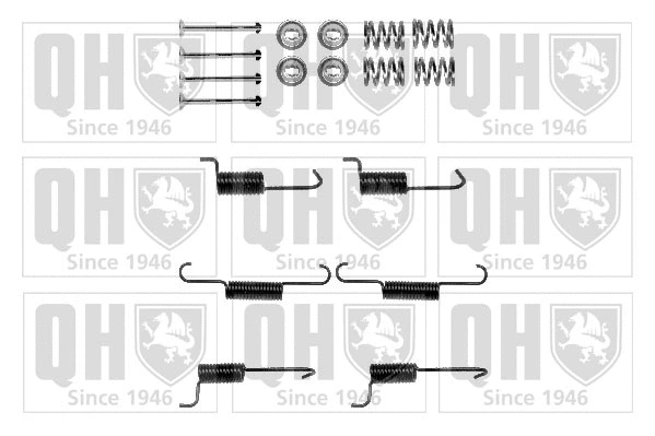 Kit d'accessoires, mâchoire de frein QUINTON HAZELL BFK458