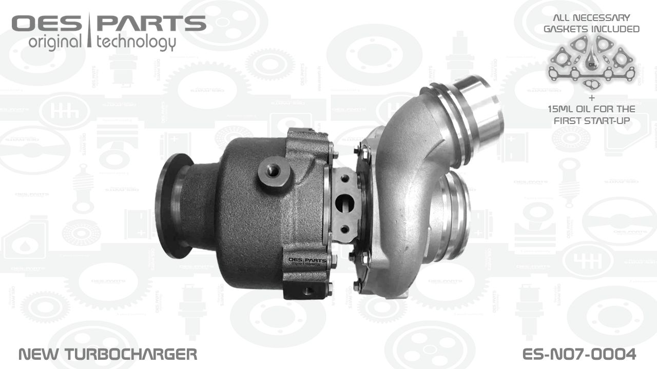 Turbocompresseur, suralimentation OES PARTS ES-N07-0004