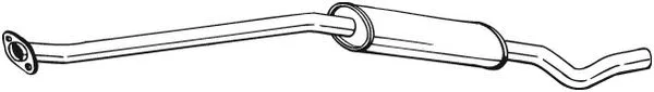 Silencieux central BOSAL 284-939