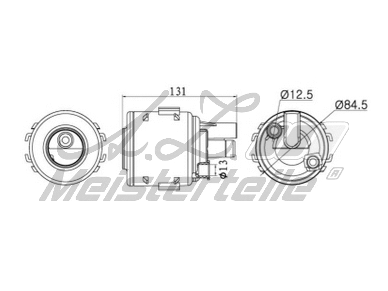 Filtre à carburant A.Z. Meisterteile AZMT-41-020-1435