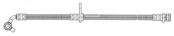 Flexible de frein CEF 512574