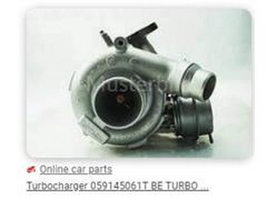 Turbocompresseur, suralimentation ZPY 059145061T