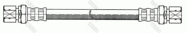 Flexible de frein GIRLING 9001430