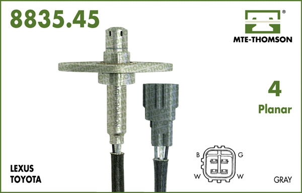 Sonde lambda MTE-THOMSON 8835.45.028
