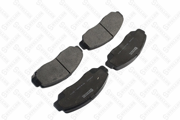 Kit de plaquettes de frein, frein à disque STELLOX 000 546B-SX