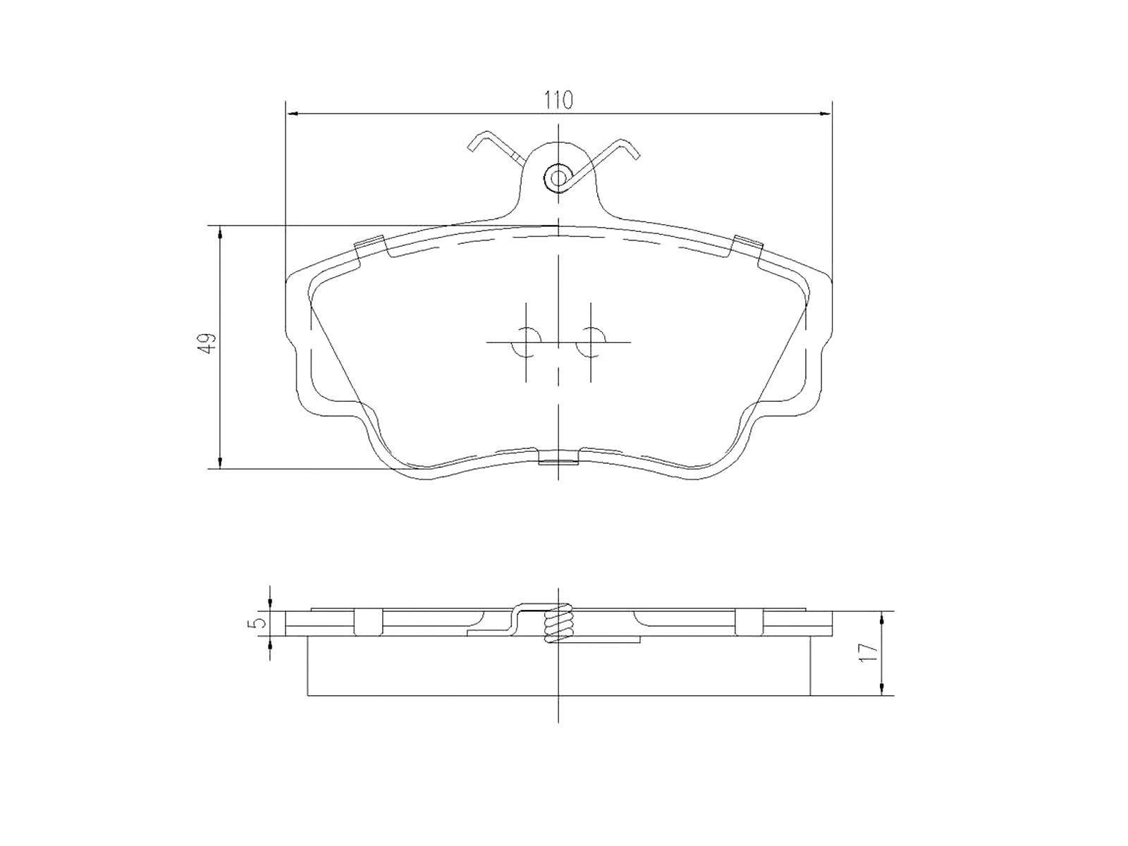 Kit de plaquettes de frein, frein à disque A.Z. Meisterteile AZMT-44-022-1381