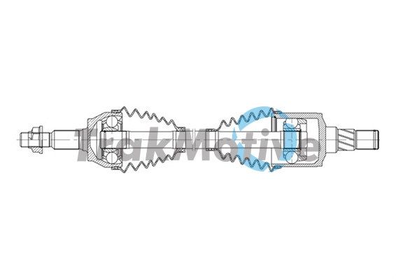 Arbre de transmission AUTOTEAM G301407