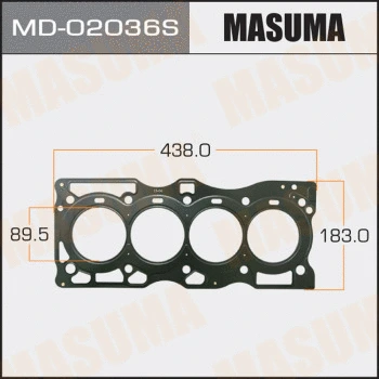 Joint, culasse MASUMA MD-02036S