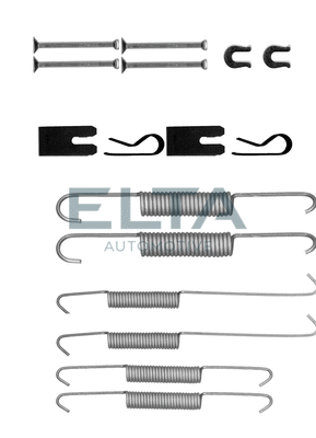 Kit d'accessoires, mâchoire de frein ELTA AUTOMOTIVE EA8144