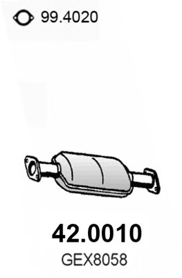 Catalyseur ASSO 42.0010