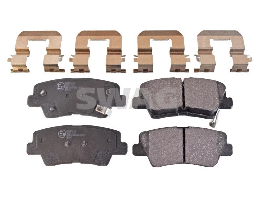 Kit de plaquettes de frein, frein à disque SWAG 33 10 7326